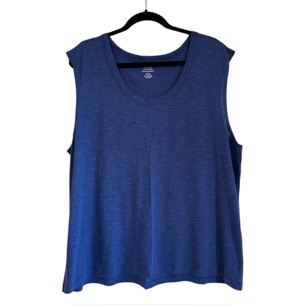 Banana Republic | Malibu Tee | Blue Tank Top | Size XL